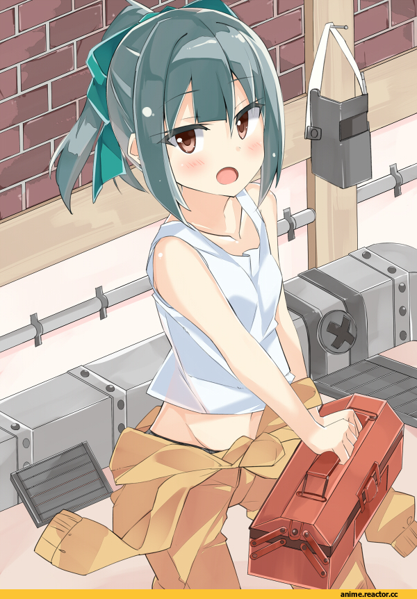 yuubari (kantai collection), Kantai Collection, Anime Art, su-suke, Anime