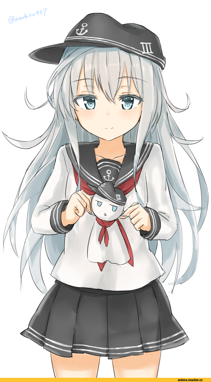 Hibiki (Kantai Collection), Kantai Collection, azuhira, Anime