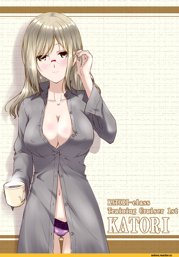 Katori (Kantai Collection), Kantai Collection, Mikage Takashi, Adult pantsu, Anime Ero, Anime Ero Megane, Anime