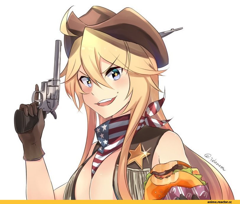 Ido (Teketeke), Anime Art, Iowa (Kantai Collection), Kantai Collection, Anime