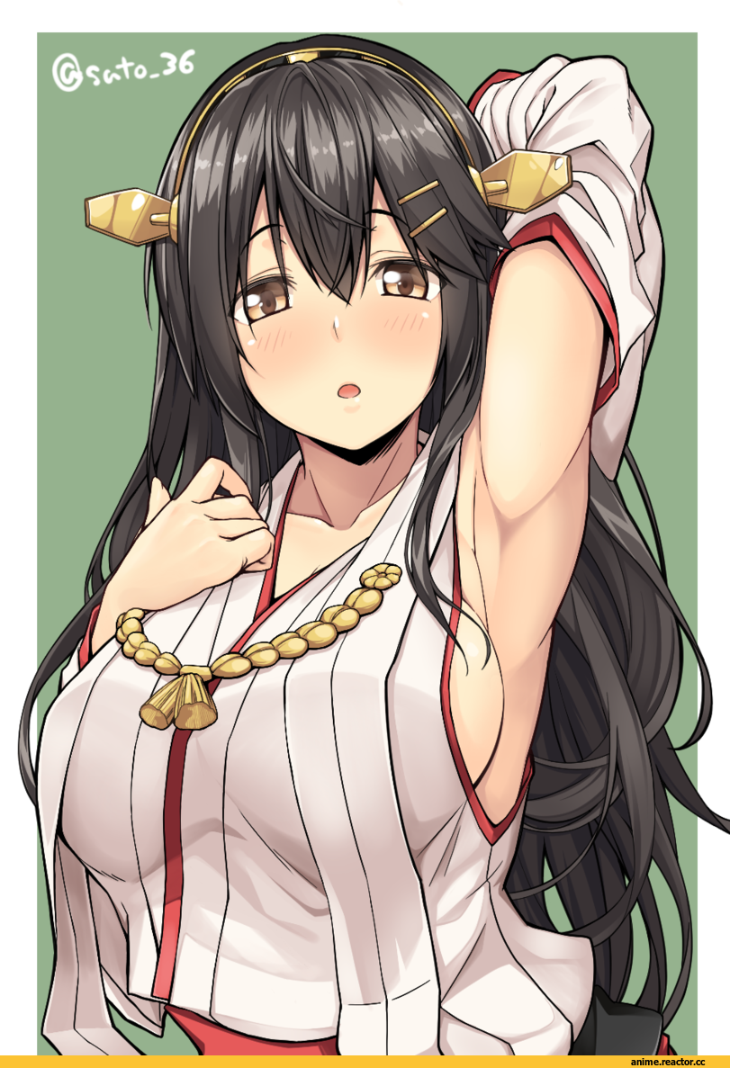 Haruna (Kantai Collection), Kantai Collection, hebata, Anime