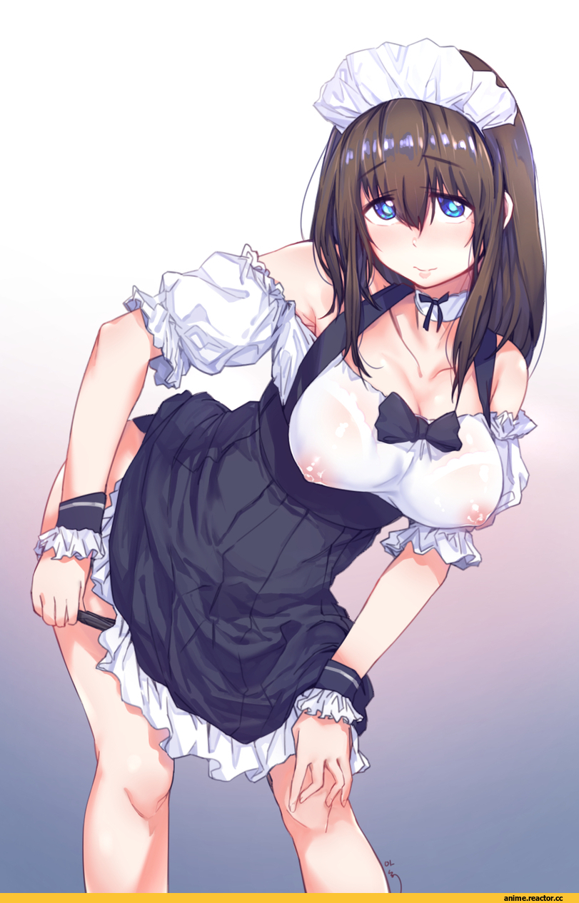 Sagisawa Fumika, Idolmaster, aningay, Anime Ero Oppai, Anime Ero, Maid, Anime Ero Pantsu, Anime