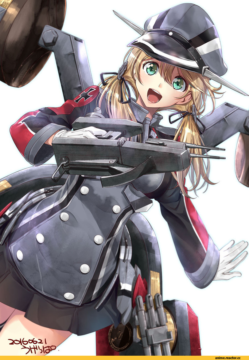 ugeppa, Prinz Eugen, Kantai Collection, Anime