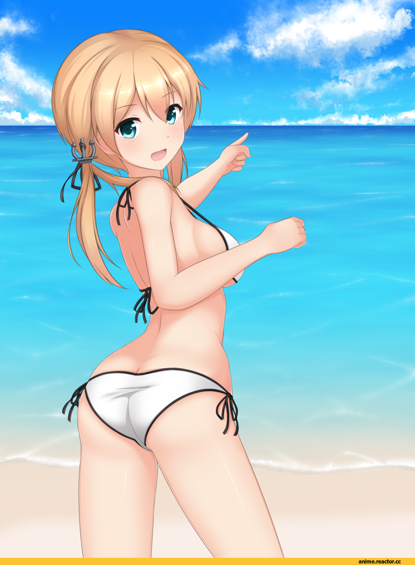 Prinz Eugen, Kantai Collection, sana (sauber0531), Anime Ero Swim, Anime Ero, Anime