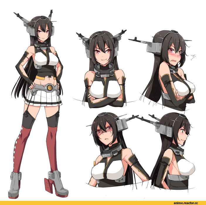 Kantai Collection, Nagato (Kantai Collection), Mutsu, Anime