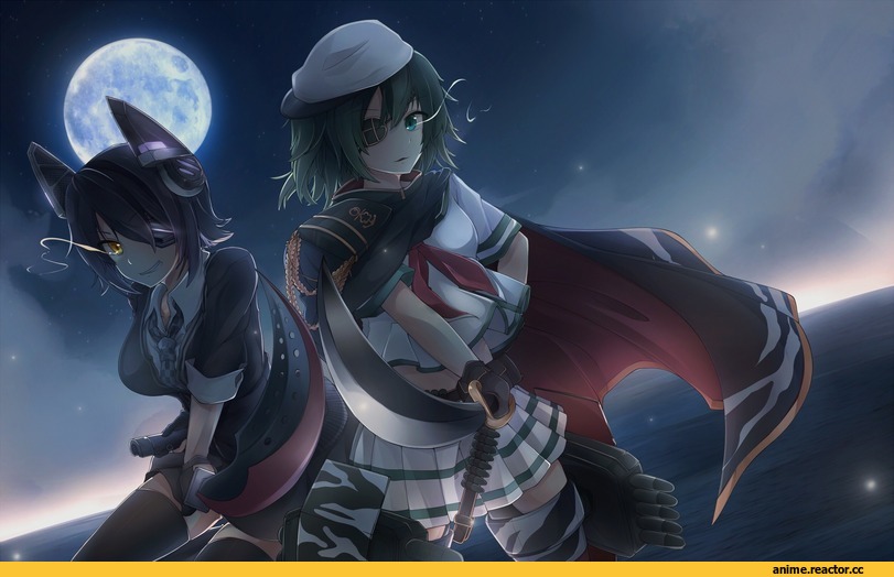 neko ame, Kiso, Kantai Collection, Tenryuu, Anime