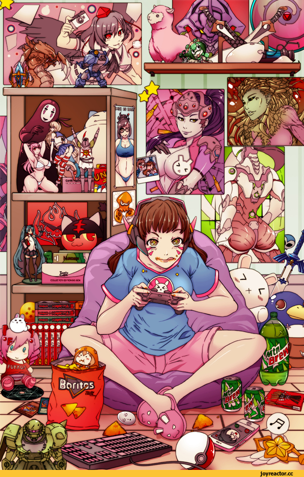 Fate (series), Kantai Collection, One-Punch Man, Pokémon, Steven Universe, The Legend of Zelda, D.Va, crossover, Hatsune Miku, Widowmaker, Anime, Boku no Hero Academia, DS персонажи, Overwatch, Dark Souls, Blizzard, Starcraft, Splatoon, Миядзаки, Игры, Vocaloid, Evangelion, Starcraft Units, Himouto! Umaru-chan, Starcraft расы, Disgaea, фэндомы, Touhou Project, Genji ass (Overwatch), fakku, komaru, kaonashi, Zaku, prinny, Snorlax, NiandNi, Zaku II, Hydralisk, nitroplus, Doma Umaru, Zone-tan, Унесенные призраками, EVA 01, Yuu-Gi-Ou, Terran, Kerrigan, inkling, Super Sonico, Solaire of Astora, Starcraft Characters, Portal, Asui Tsuyu, Gundam, Genji (Overwatch), Tengen Toppa Gurren Lagann, Shameimaru Aya, Mei (Overwatch), Dragon Ball, shimakaze (kantai collection)