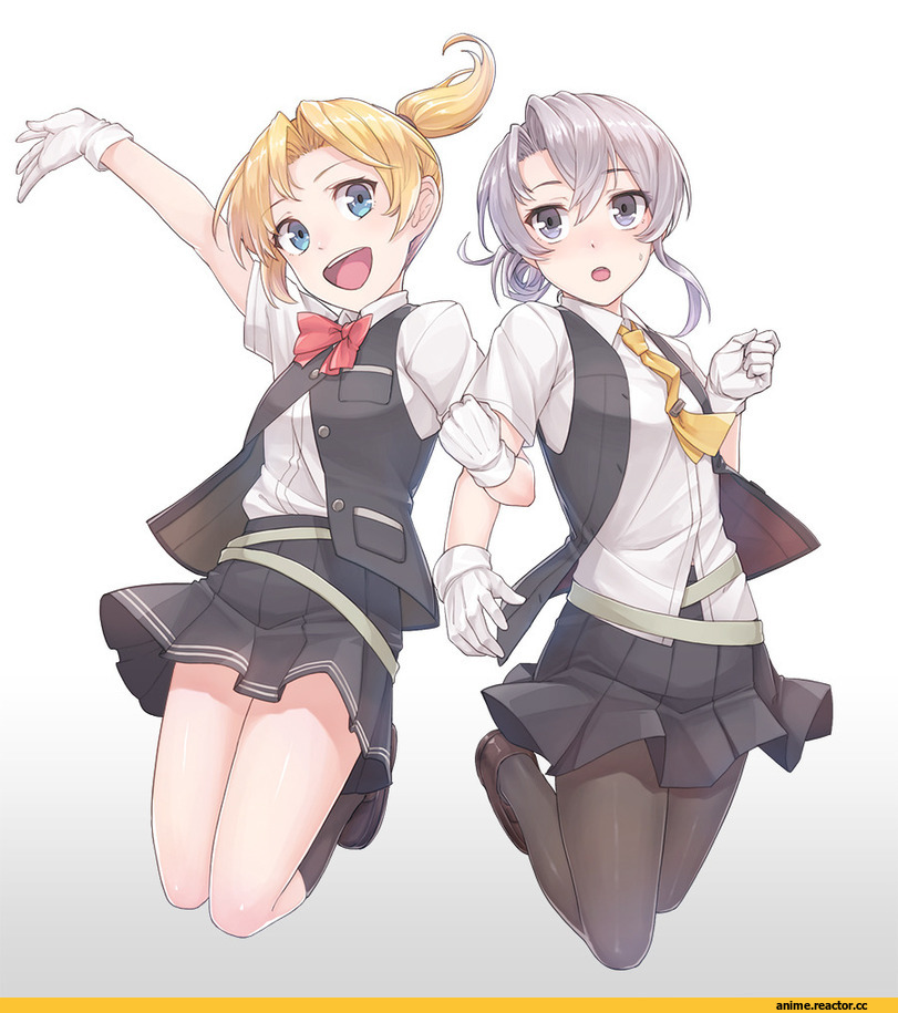 Maikaze (Kantai Collection), Kantai Collection, Nowaki (Kantai Collection), konnyaku (kk-monmon), Anime