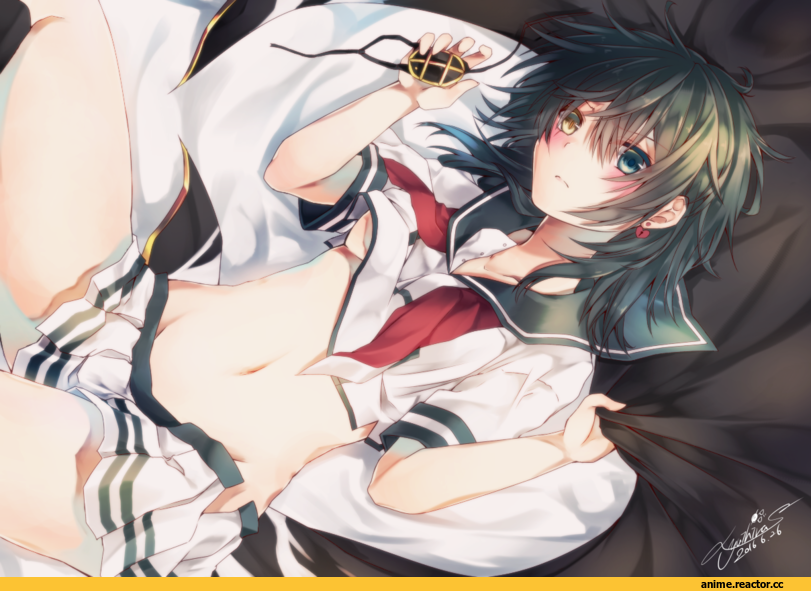 yuihira asu, Kiso, Kantai Collection, Anime
