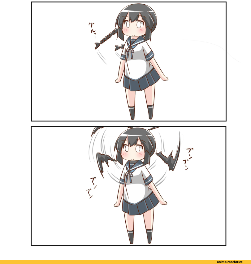 Isonami, Kantai Collection, 4koma, Anime Комиксы, Кантай комиксы, Anime