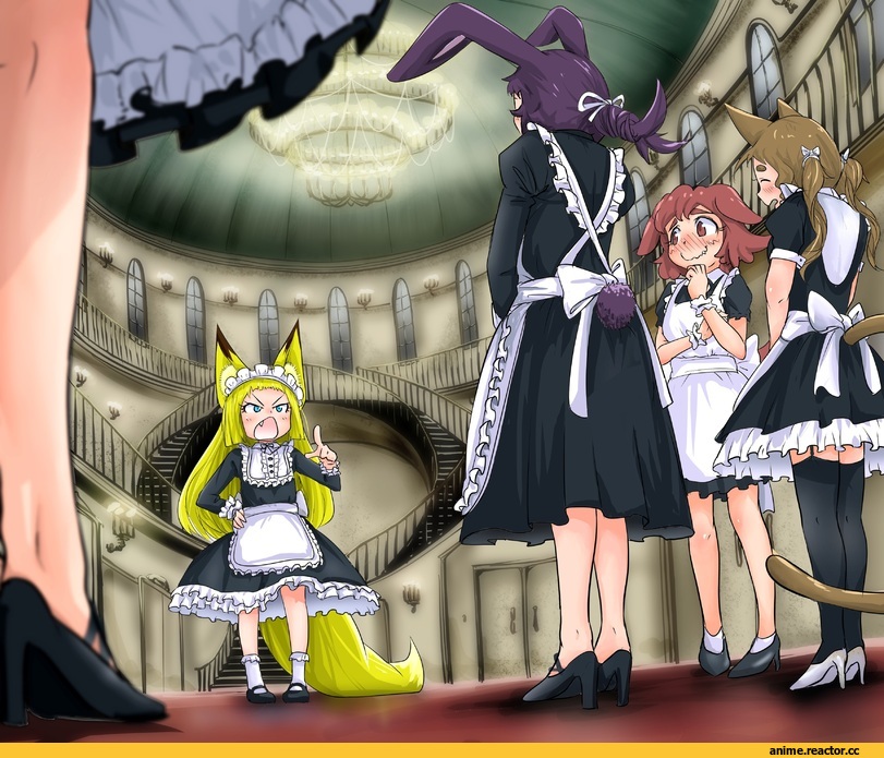 Tooru (MaiDragon), Kanna Kamui, Kobayashi (MaiDragon), Quetzalcoatl (MaiDragon), Fafnir (MaiDragon), Elma (MaiDragon), Maid, Megane, Kaze-Hime, Няши в еде, Anime, Kobayashi-san Chi no Maid Dragon, Anime Няши