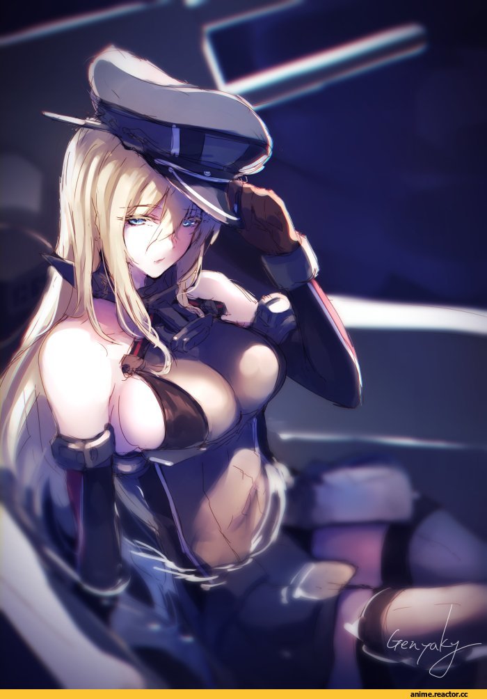 Kyouya (Mukuro238), Anime Art, Bismarck (Kantai Collection), Kantai Collection, Anime