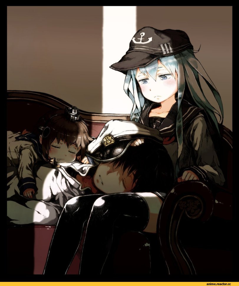 Hibiki (Kantai Collection), Kantai Collection, Yukikaze (Kantai Collection), Admiral (Kantai Collection), gomennasai, Anime