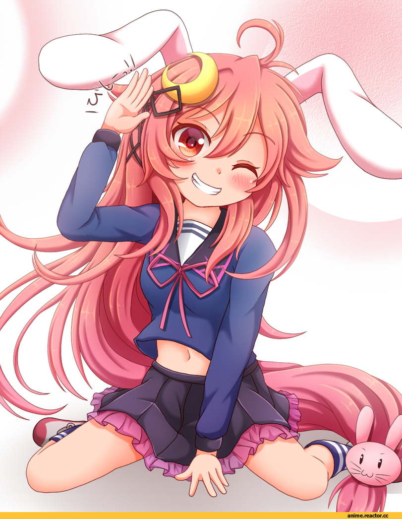 Uzuki (Kantai Collection), Kantai Collection, Usagimimi, Animal Ears, shiruzu (sk10102194), Anime