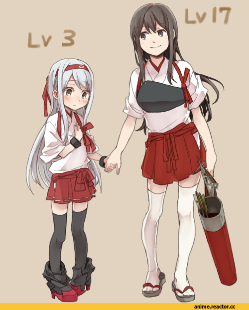 Shoukaku, Kantai Collection, Akagi, ree (re-19), Anime