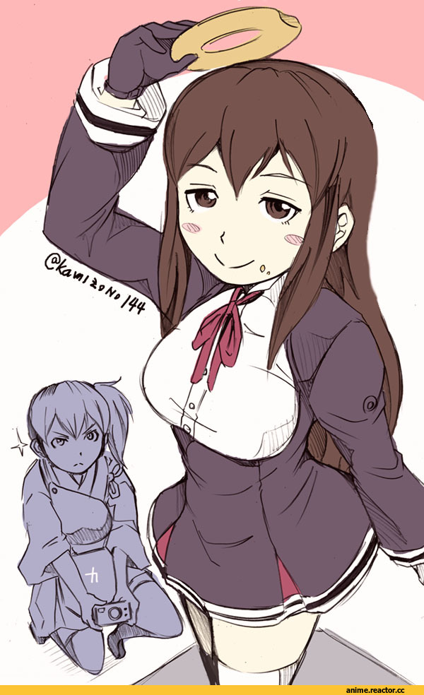 Kantai Collection, Akagi, Tatsuta, Kaga (Kantai Collection), kamizono (spookyhouse), Anime