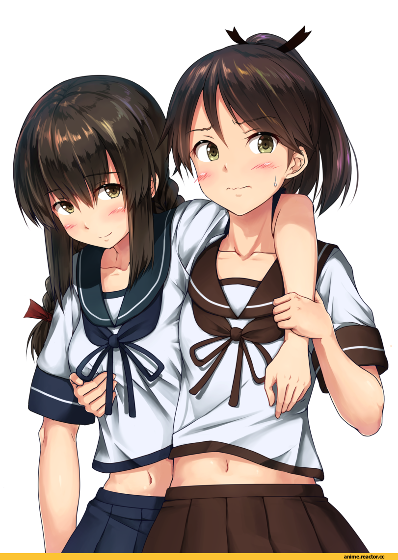 Isonami (Kantai Collection), Shikinami (Kantai Collection), Kantai Collection, Ichikawa Feesu, Anime