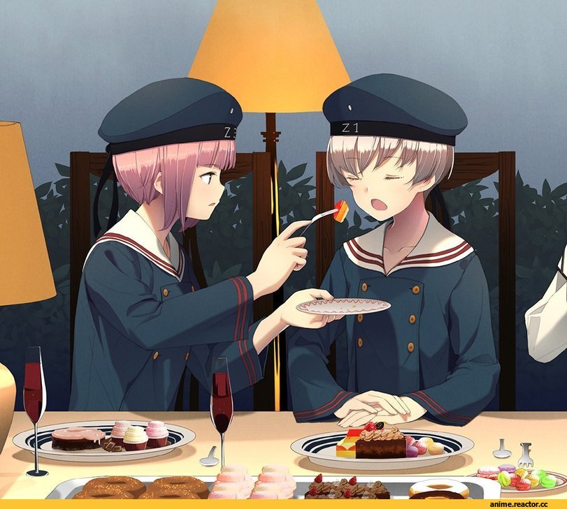eight tohyama, Z1 Leberecht Maass (Kantai Collection), Kantai Collection, Z3 Max Schultz (Kantai Collection), Anime