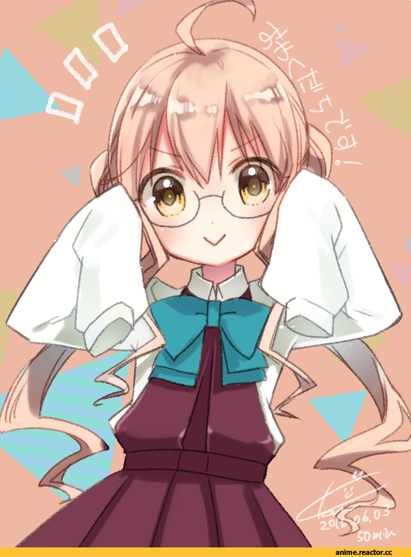 Makigumo, Kantai Collection, ko ru ri, Megane, Anime