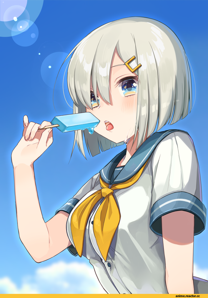 hamakaze, Kantai Collection, Shigure Ui, Anime