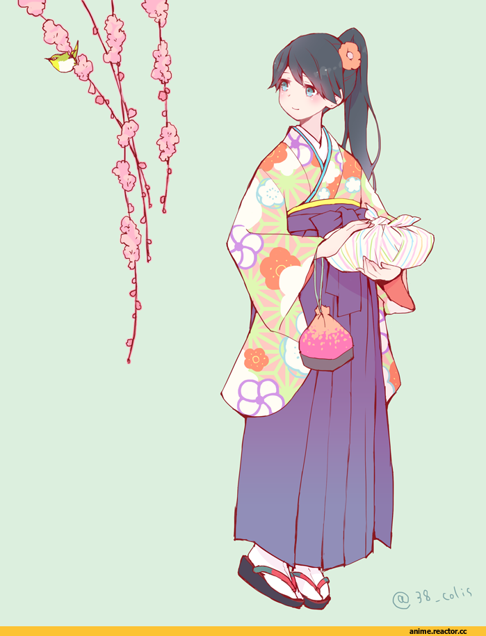 Houshou (Kantai Collection), Kantai Collection, colis, Anime