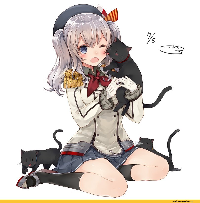 Kou Mashiro, Anime Art, Kashima (Kantai Collection), Kantai Collection, Anime