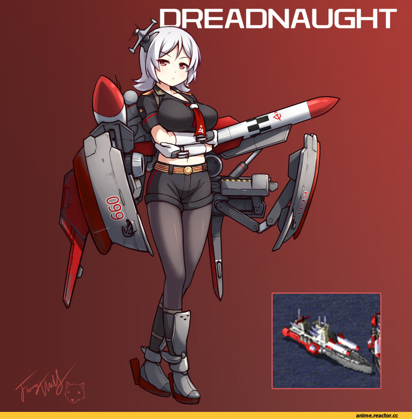 Kantai Collection, Red Alert, Игры, crossover, langbazi, Red Alert 2, Command & Conquer, Anime