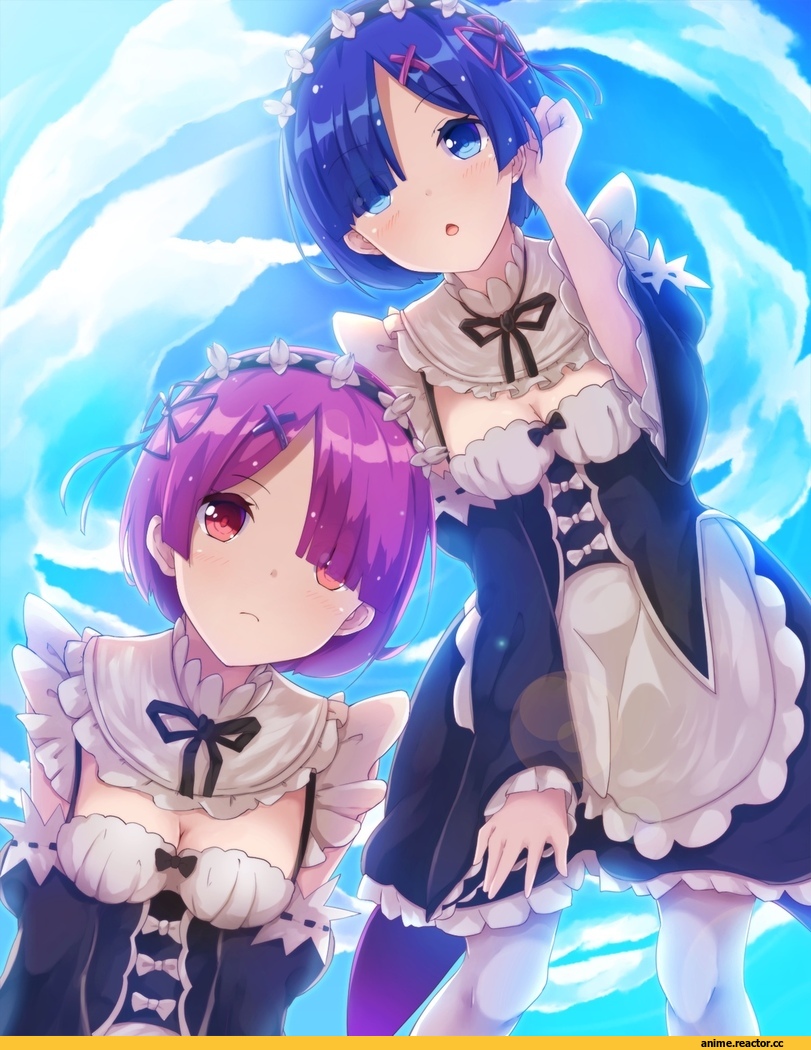 Re Zero Kara Hajimeru Isekai Seikatsu, Rem (re zero), Ram (Re Zero), Tama Sarada, Anime