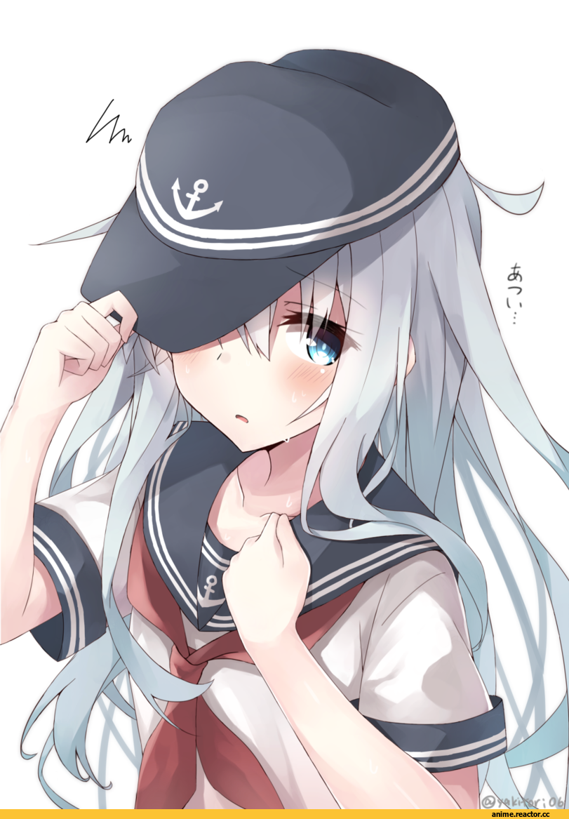 yakitori (yakitori06), Hibiki (Kantai Collection), Kantai Collection, Anime