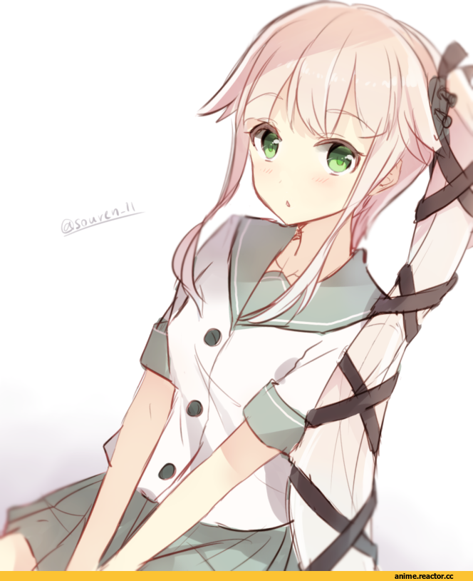 hiiragi souren, Kongou (Kantai Collection), Kantai Collection, Haruna (Kantai Collection), Hiei, Yura (Kantai Collection), Anime