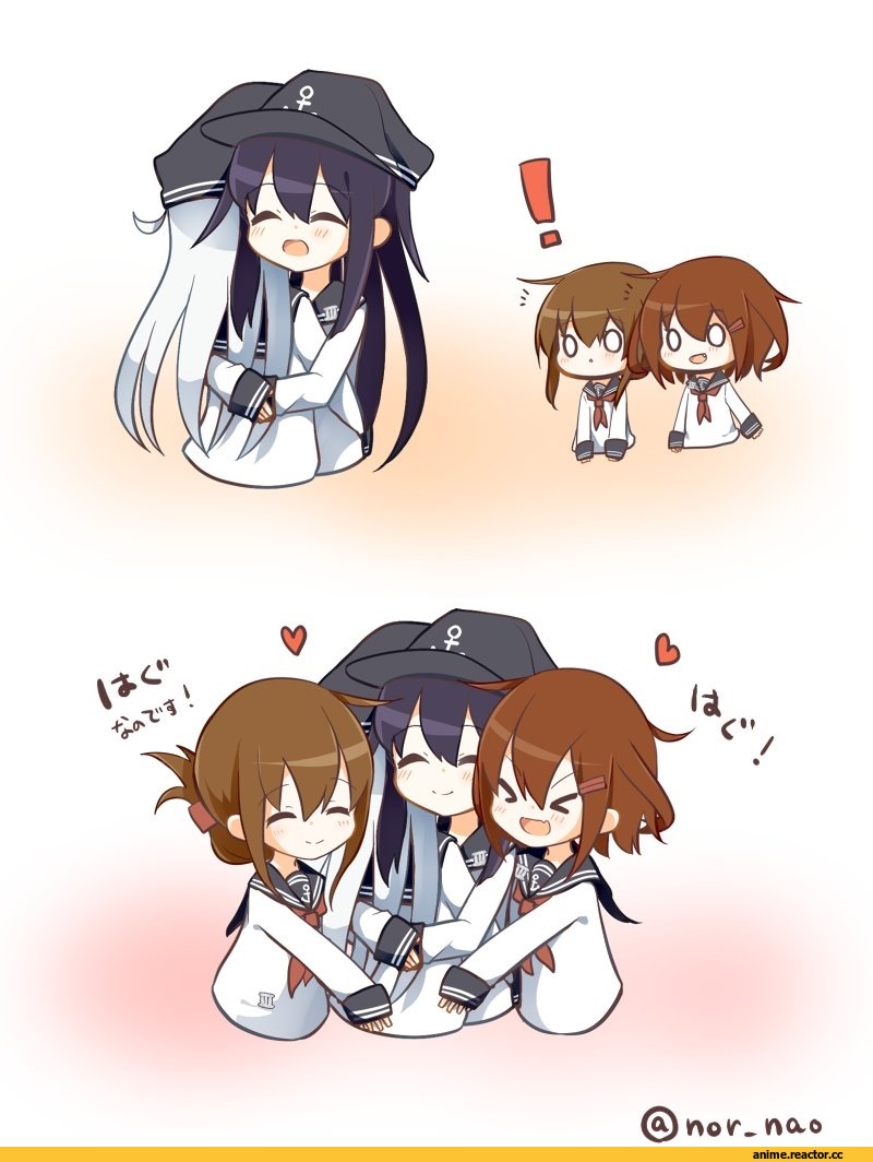 akatsuki (kantai collection), Kantai Collection, Hibiki (Kantai Collection), Ikazuchi, inazuma, nor nao, Anime