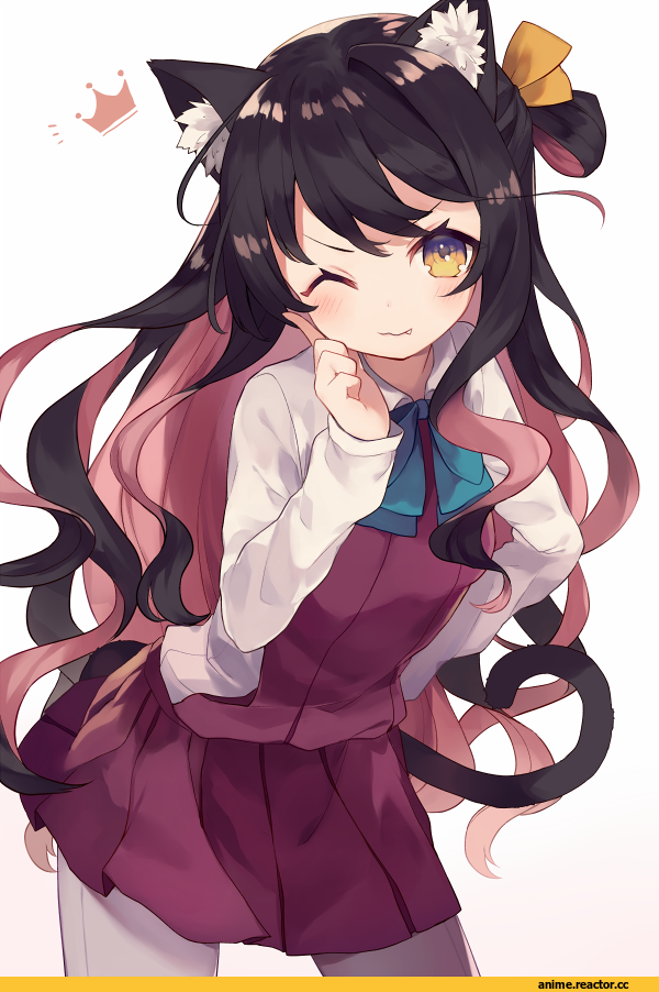 haruka (reborn), Naganami (Kantai Collection), Kantai Collection, Animal Ears, Anime
