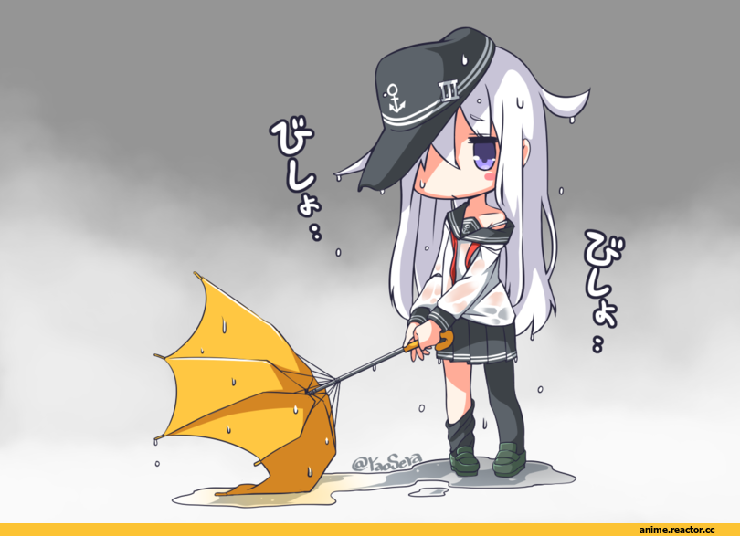 Hibiki (Kantai Collection), Kantai Collection, yaosera, Anime