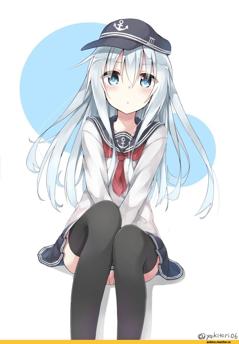 Hibiki (Kantai Collection), Kantai Collection, yakitori (yakitori06), Anime