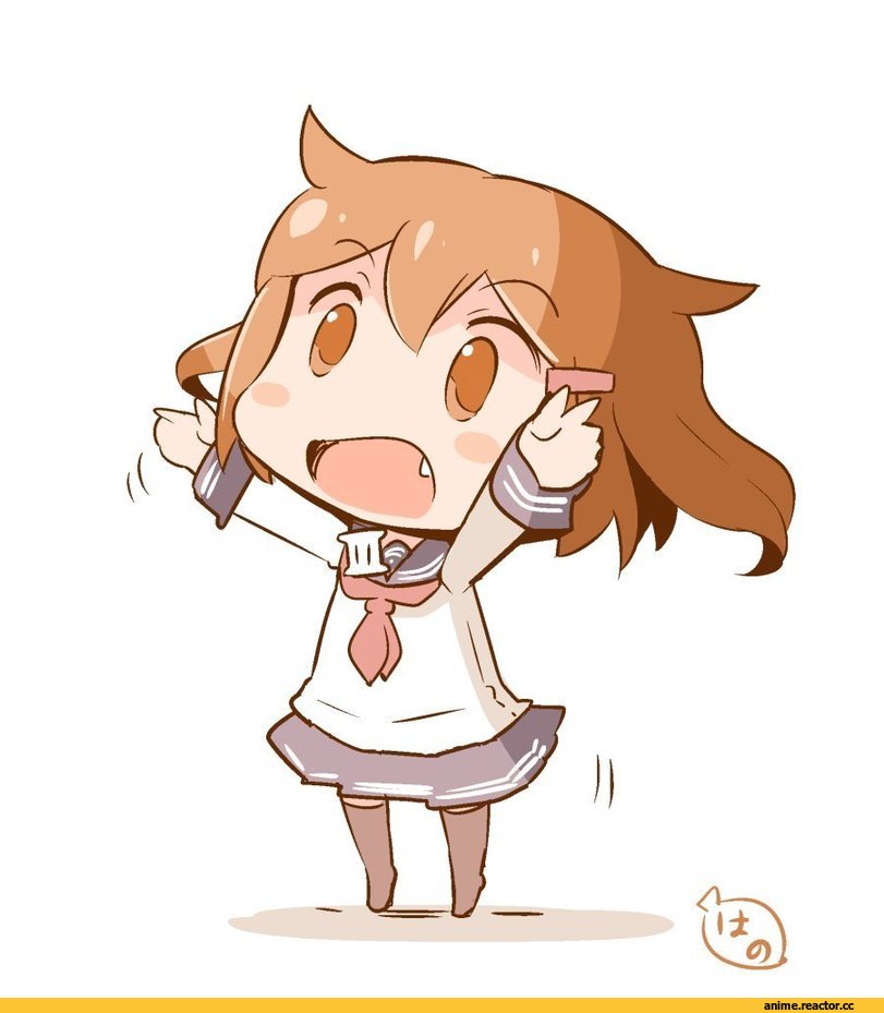 Kantai Collection, Ikazuchi, hanomido, Anime