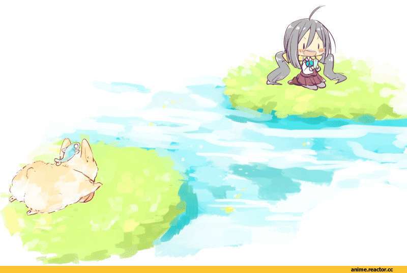 Kiyoshimo (Kantai Collection), Kantai Collection, anime gif, Anime