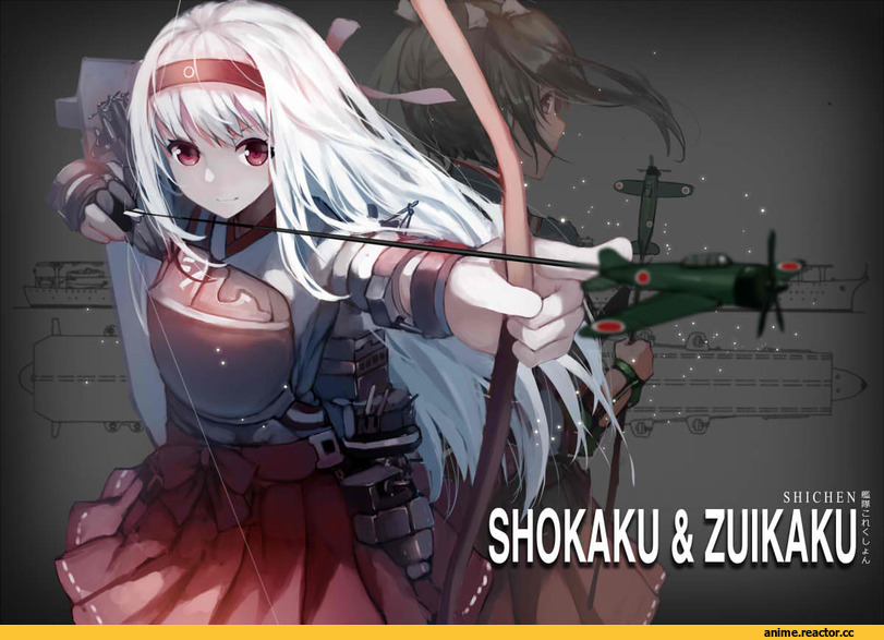 Shoukaku (Kantai Collection), Kantai Collection, Zuikaku (Kantai Collection), shi-chen, Anime