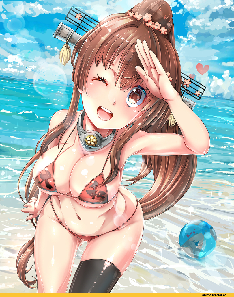 Yamato (Kantai Collection), Kantai Collection, Kentaurosu, Anime Art, Anime Ero Swim, Anime Ero, Anime