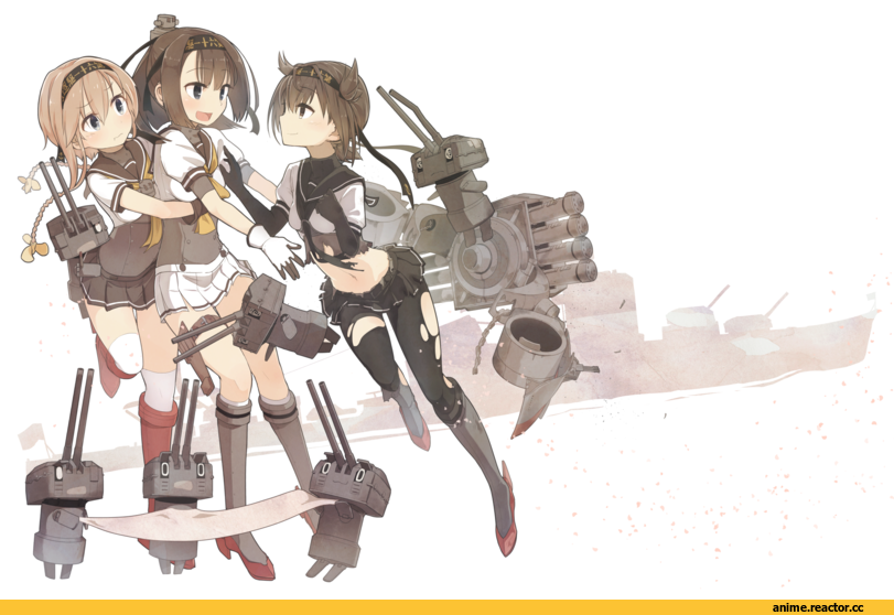 yopan danshaku, Akizuki (Kantai Collection), Kantai Collection, Teruzuki (Kantai Collection), Hatsuzuki (Kantai Collection), Anime