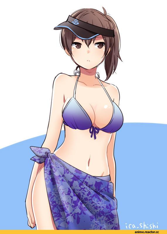Kaga (Kantai Collection), Kantai Collection, Anime Ero Swim, Anime Ero, ica, Anime