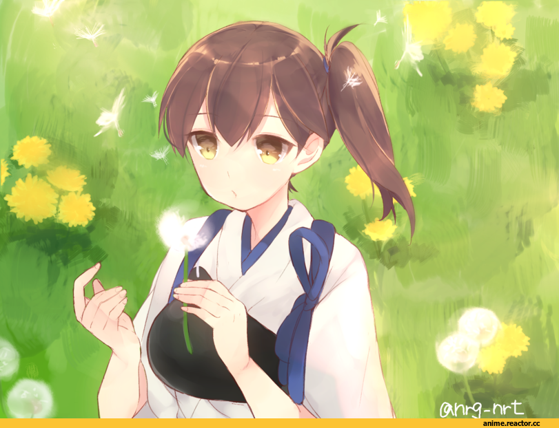 Kaga (Kantai Collection), Kantai Collection, Komachi Narota, Anime