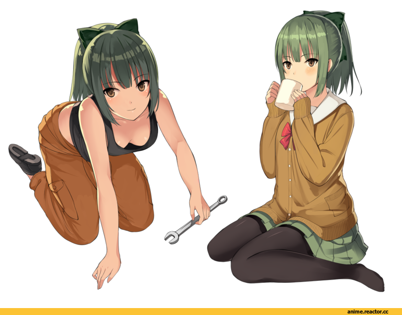 Kantai Collection, Yuubari, kureha (ironika), Anime