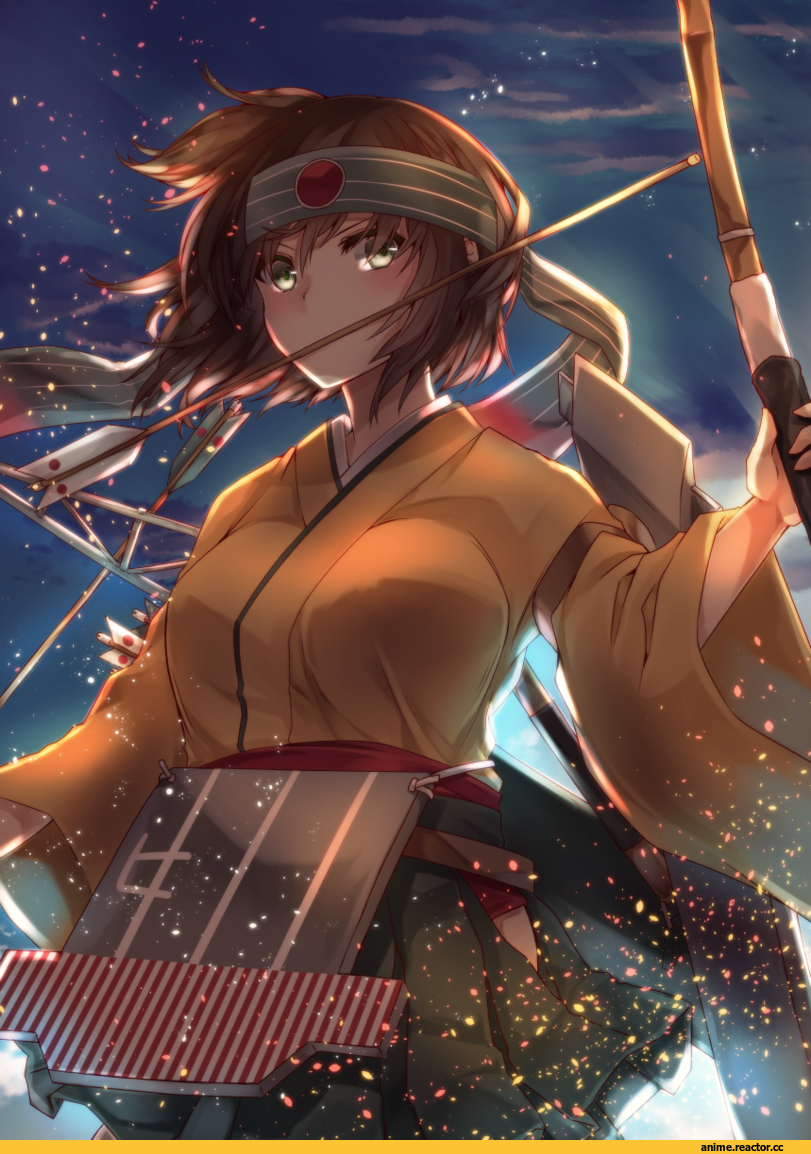 Hiryuu, Kantai Collection, yuihira asu, Anime