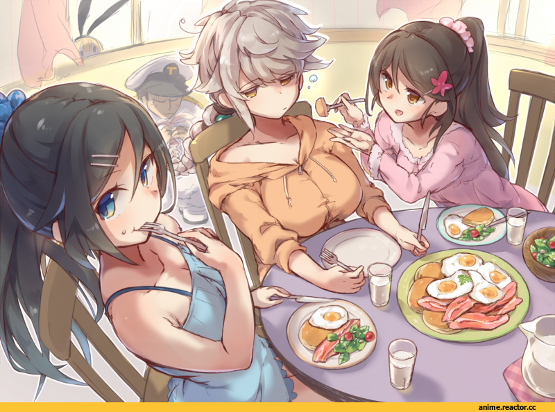Admiral (Kantai Collection), Kantai Collection, Shimakaze, Amagi (Kantai Collection), Katsuragi (Kantai Collection), Unryuu (Kantai Collection), Yamaarashi, Anime
