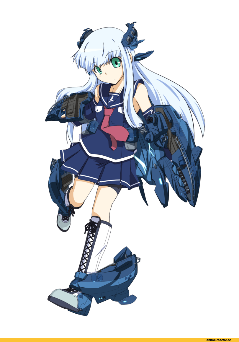 Iona, Aoki Hagane no Arpeggio, crossover, Kantai Collection, notice (kou), Anime