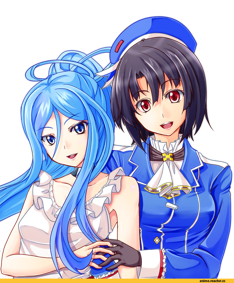 Takao (Kantai Collection), Kantai Collection, Takao (Aoki Hagane no Arpeggio), Aoki Hagane no Arpeggio, oimari, crossover, Anime