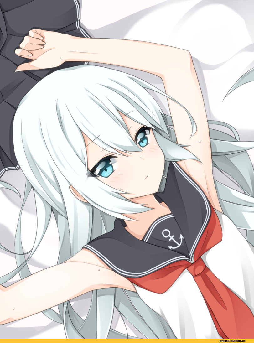 rateratte, hibiki, Kantai Collection, Anime
