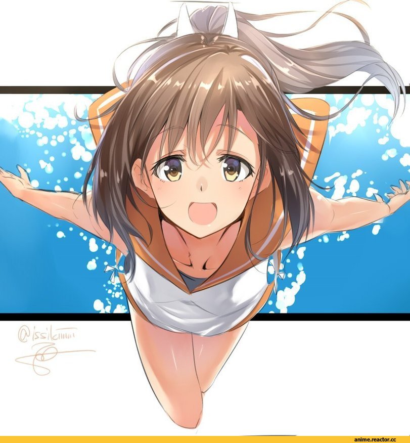 Isshiki (Ffmania7), Anime Art, I-401, Kantai Collection, Anime