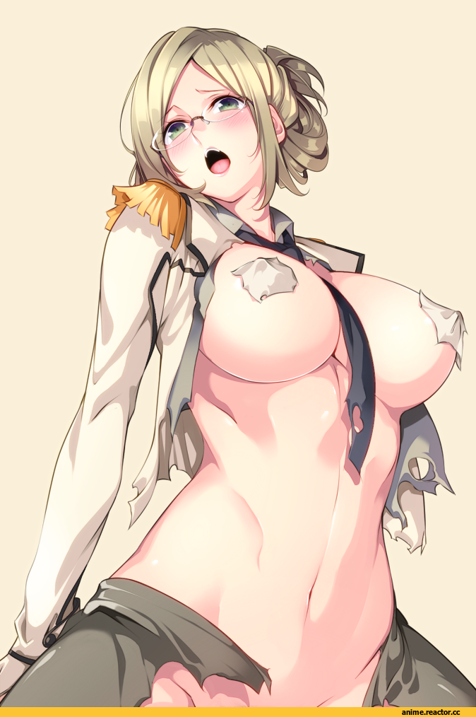 Katori (Kantai Collection), Kantai Collection, Anime Ero, Anime Ero Megane, maebari, Nanao (Mahaya), Anime
