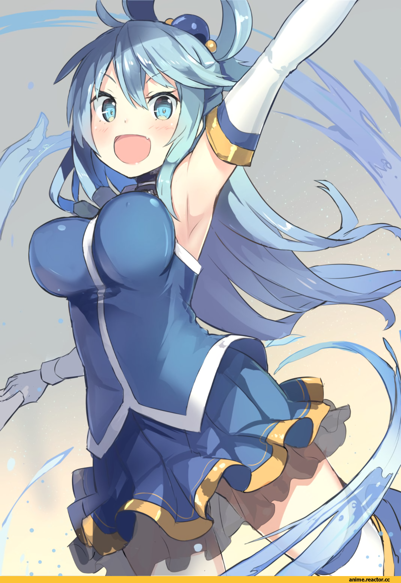 KonoSuba, Aqua (KonoSuba), nanashina, Anime